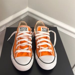 Orange Converse Chuck Taylor all stars